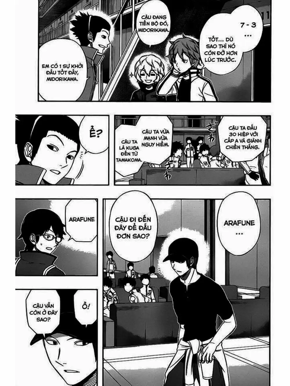 Truyện Tranh Kỷ Nguyên Trigger - World Trigger trang 7