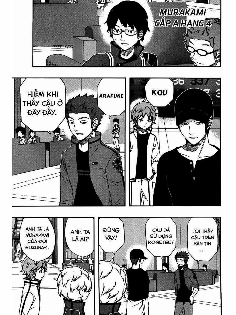 Truyện Tranh Kỷ Nguyên Trigger - World Trigger trang 7