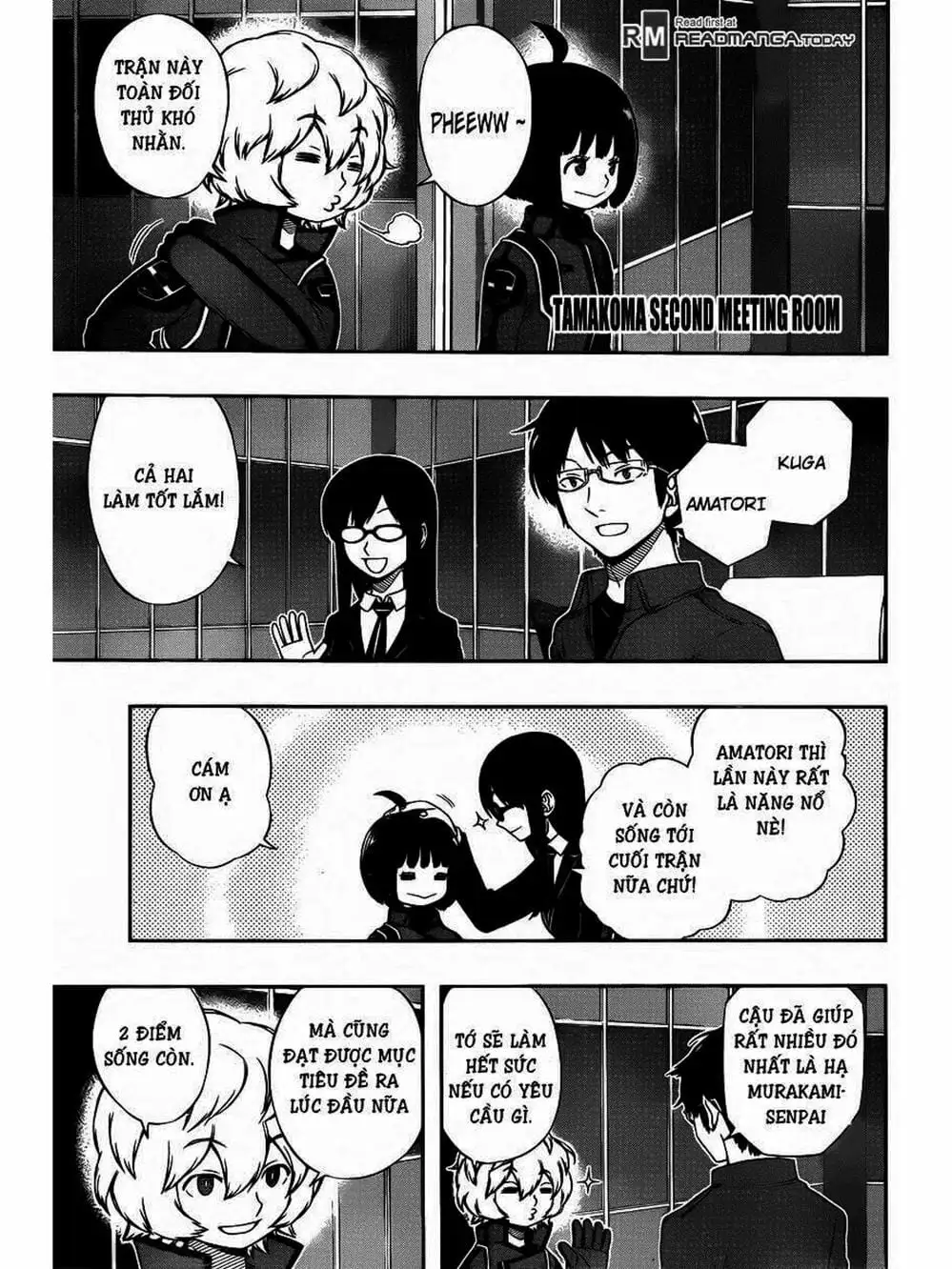 Truyện Tranh Kỷ Nguyên Trigger - World Trigger trang 7