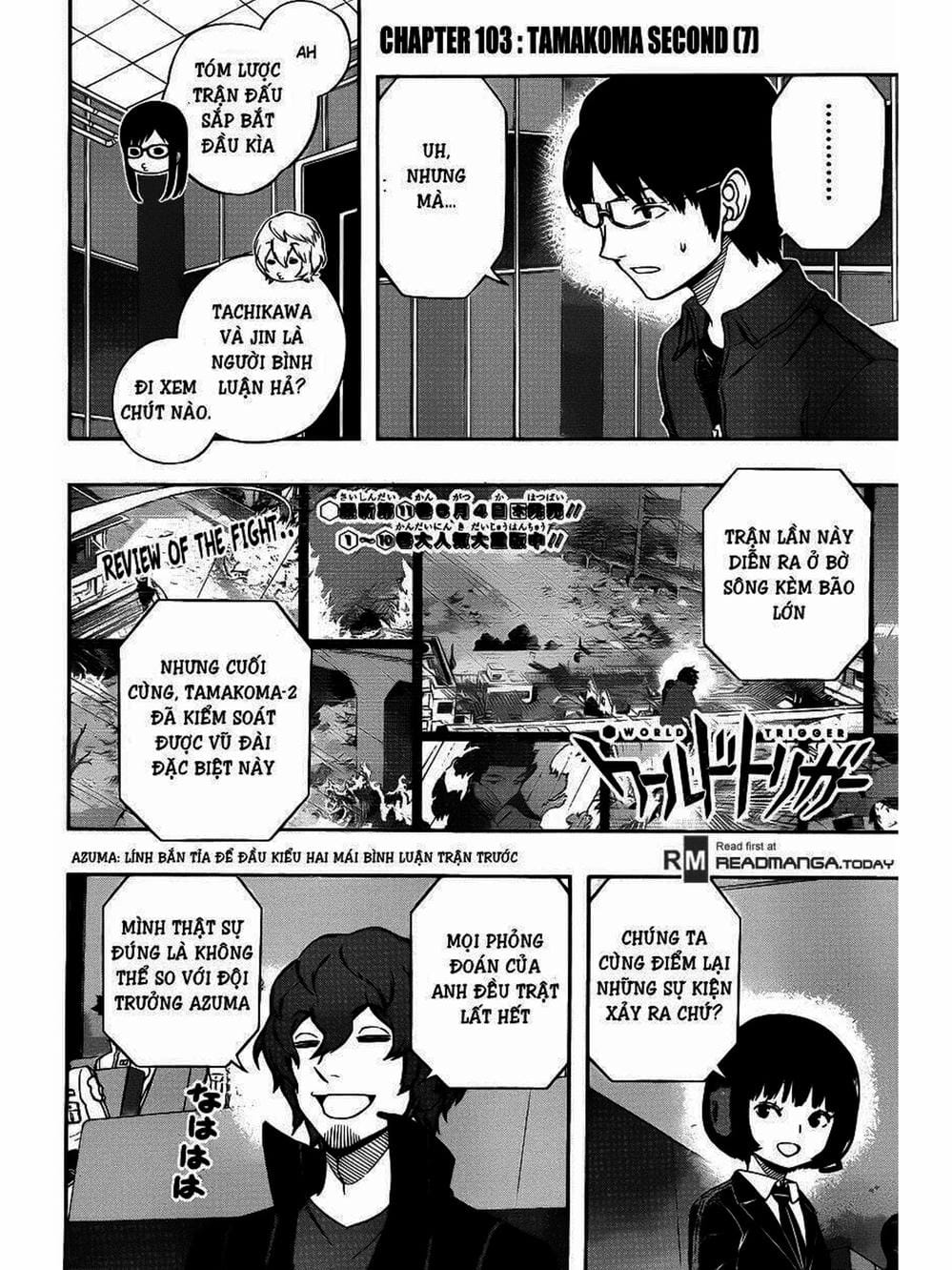 Truyện Tranh Kỷ Nguyên Trigger - World Trigger trang 7