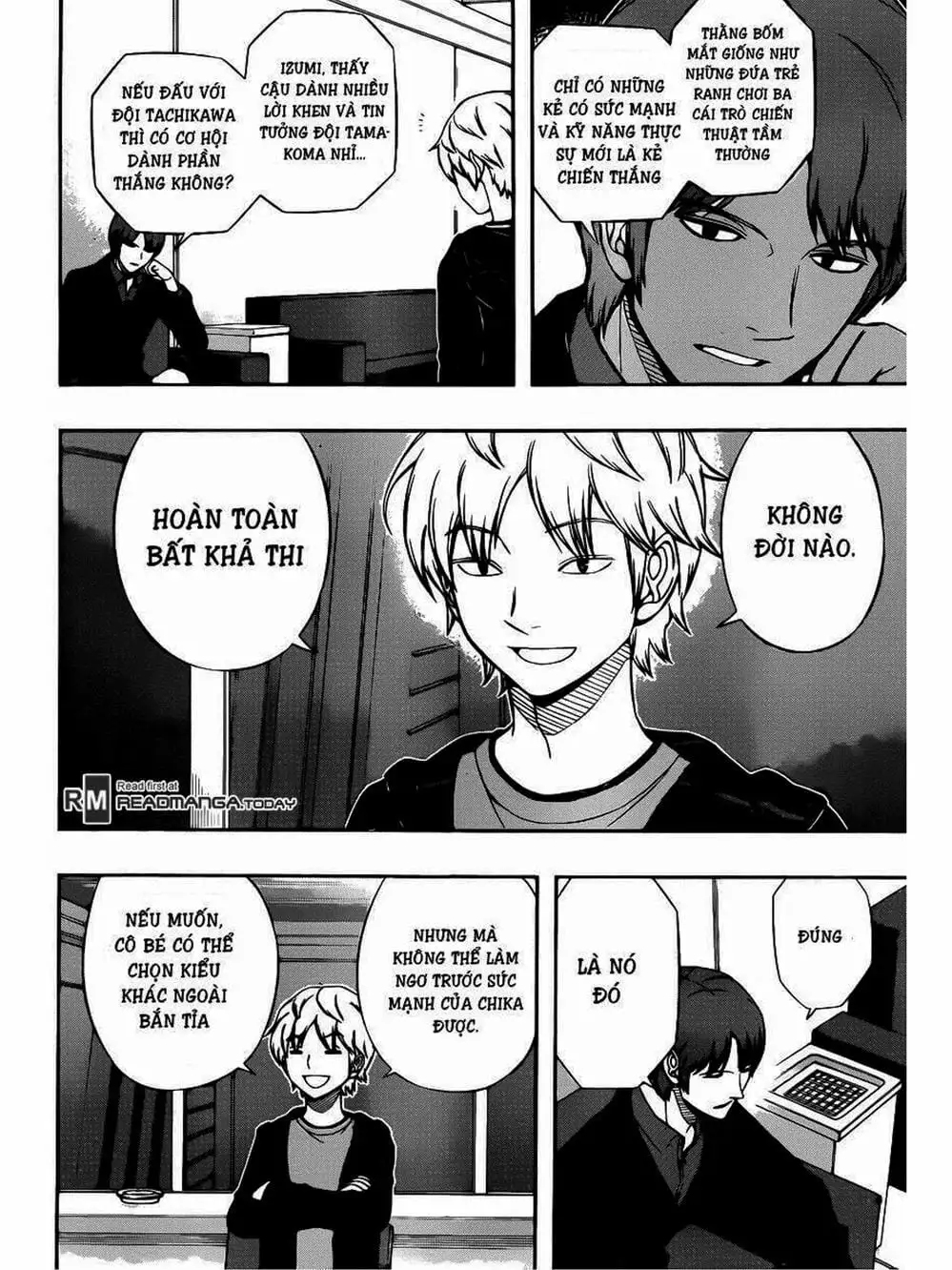 Truyện Tranh Kỷ Nguyên Trigger - World Trigger trang 7