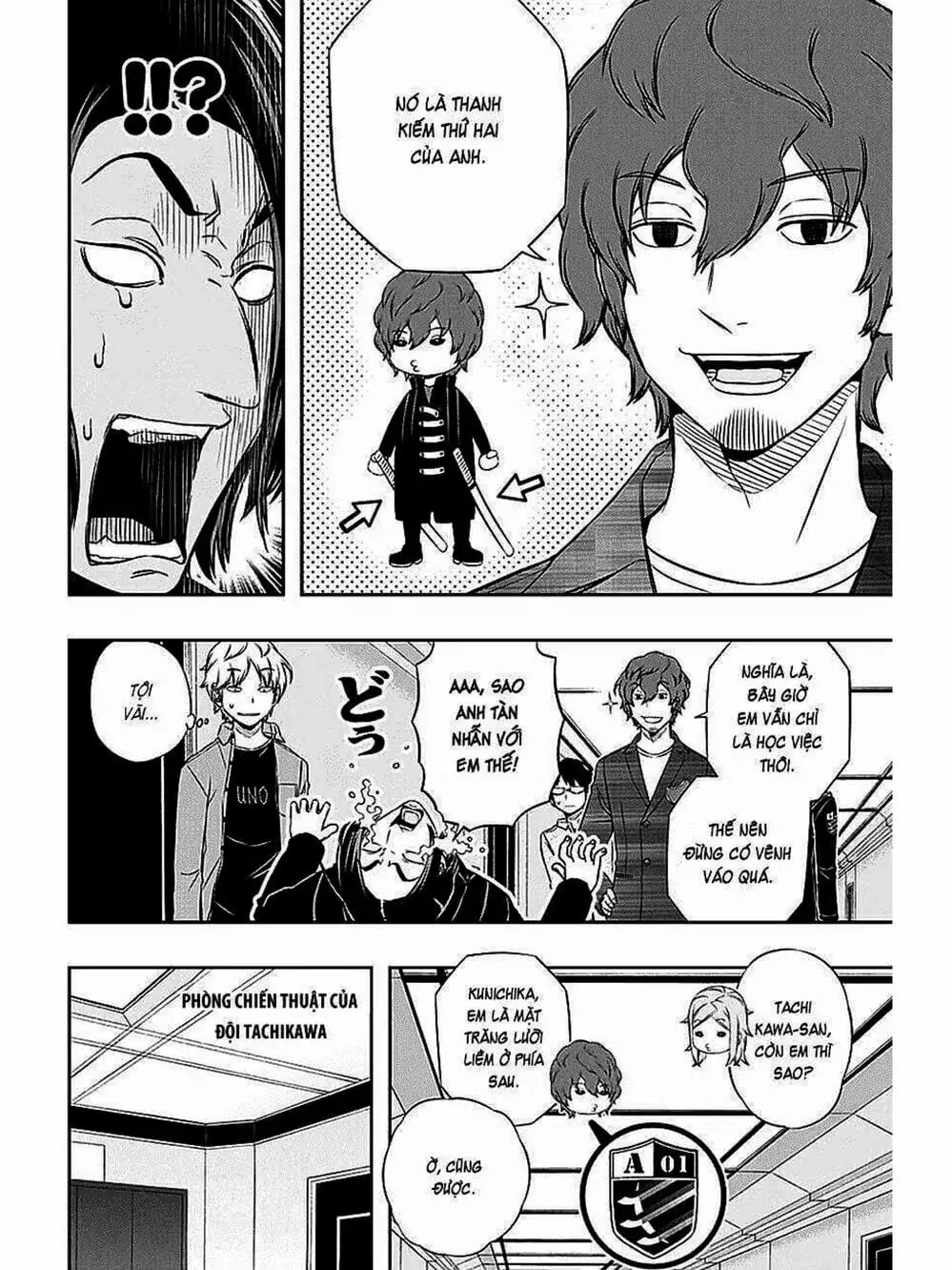 Truyện Tranh Kỷ Nguyên Trigger - World Trigger trang 7