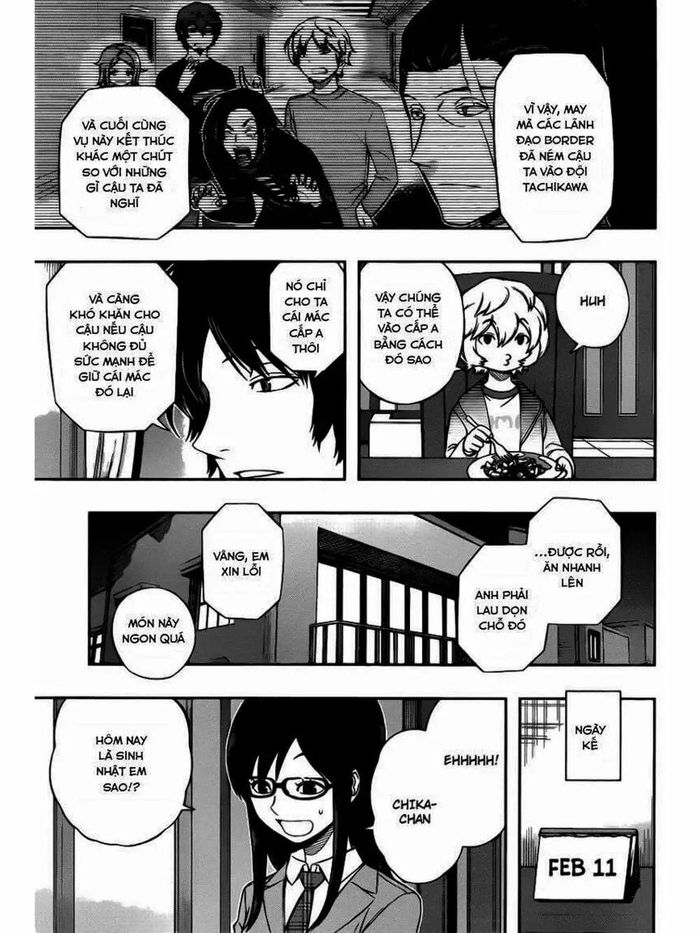 Truyện Tranh Kỷ Nguyên Trigger - World Trigger trang 7