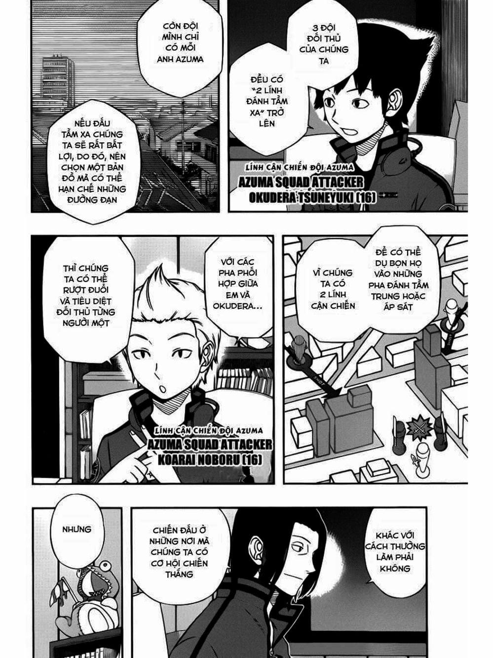 Truyện Tranh Kỷ Nguyên Trigger - World Trigger trang 7