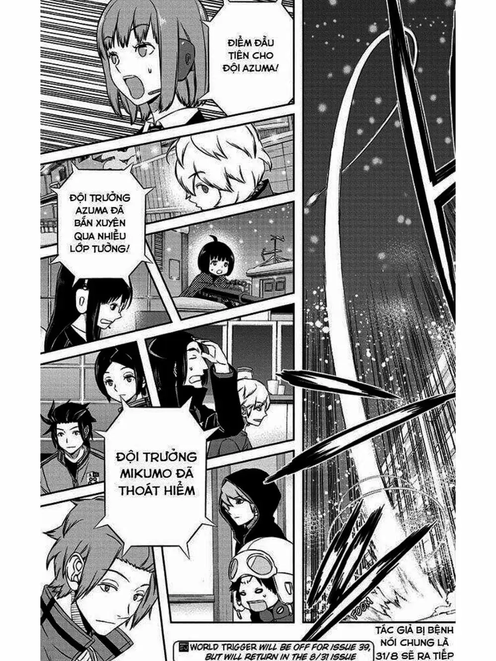 Truyện Tranh Kỷ Nguyên Trigger - World Trigger trang 7