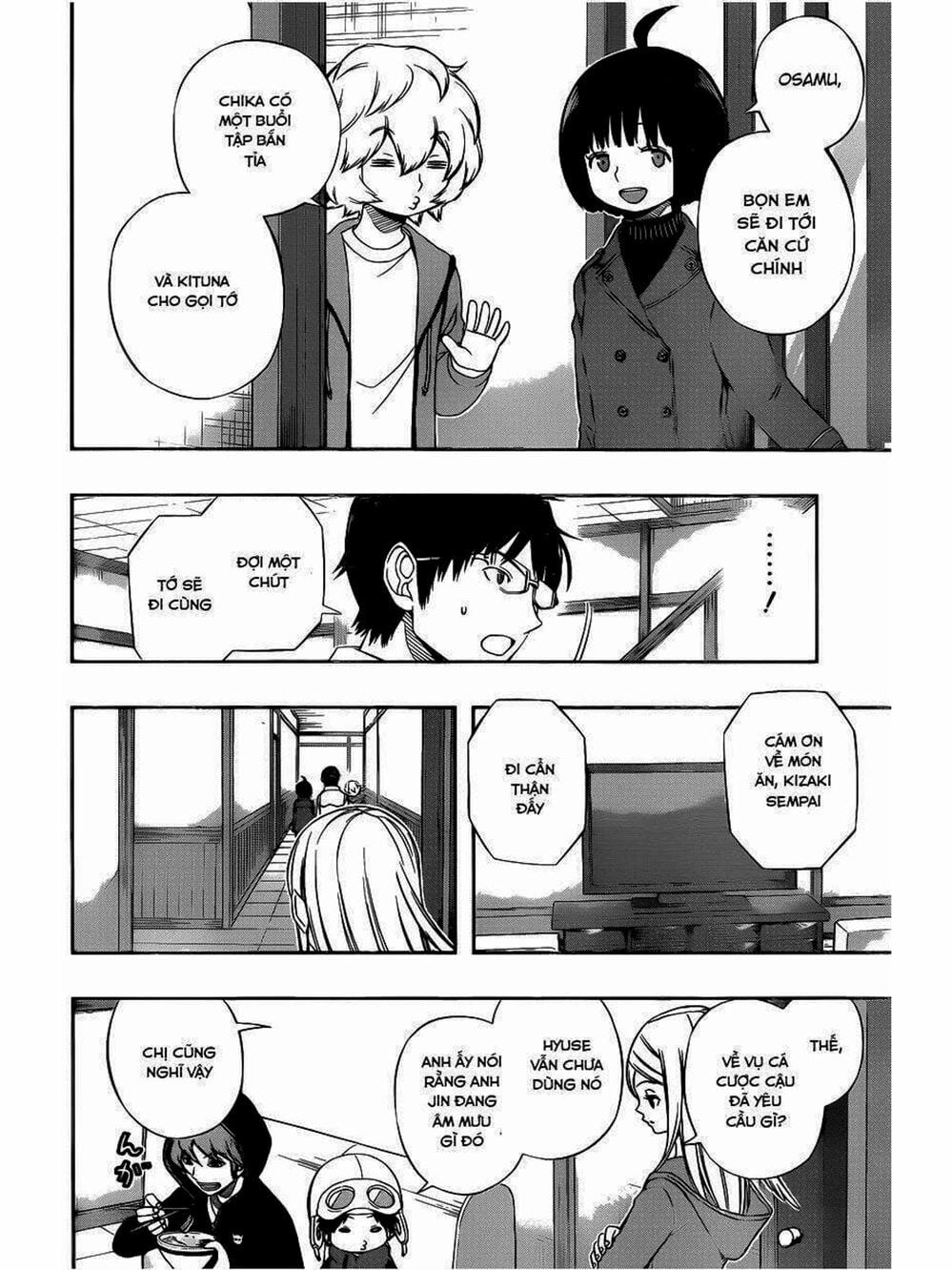 Truyện Tranh Kỷ Nguyên Trigger - World Trigger trang 7