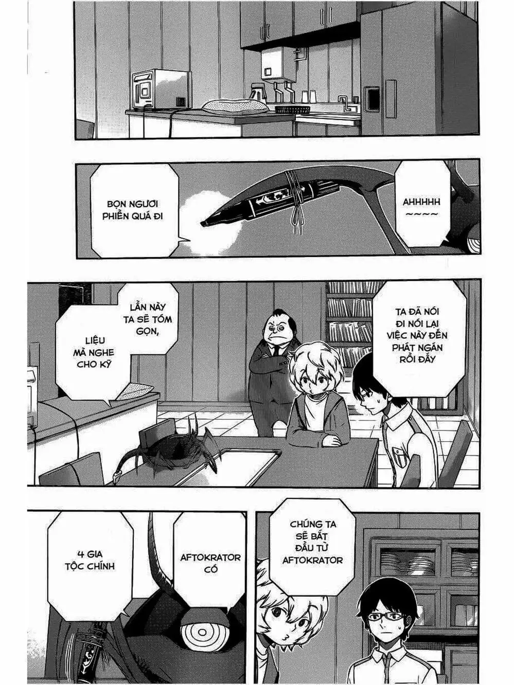 Truyện Tranh Kỷ Nguyên Trigger - World Trigger trang 7