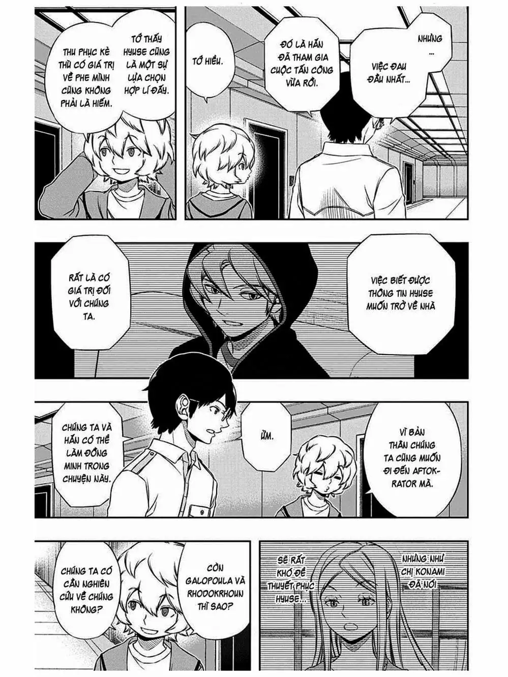 Truyện Tranh Kỷ Nguyên Trigger - World Trigger trang 7