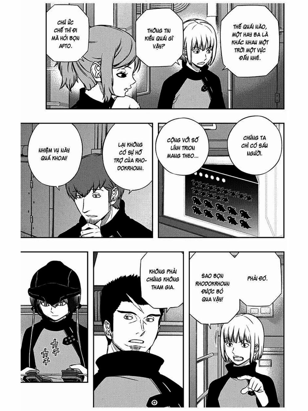 Truyện Tranh Kỷ Nguyên Trigger - World Trigger trang 7