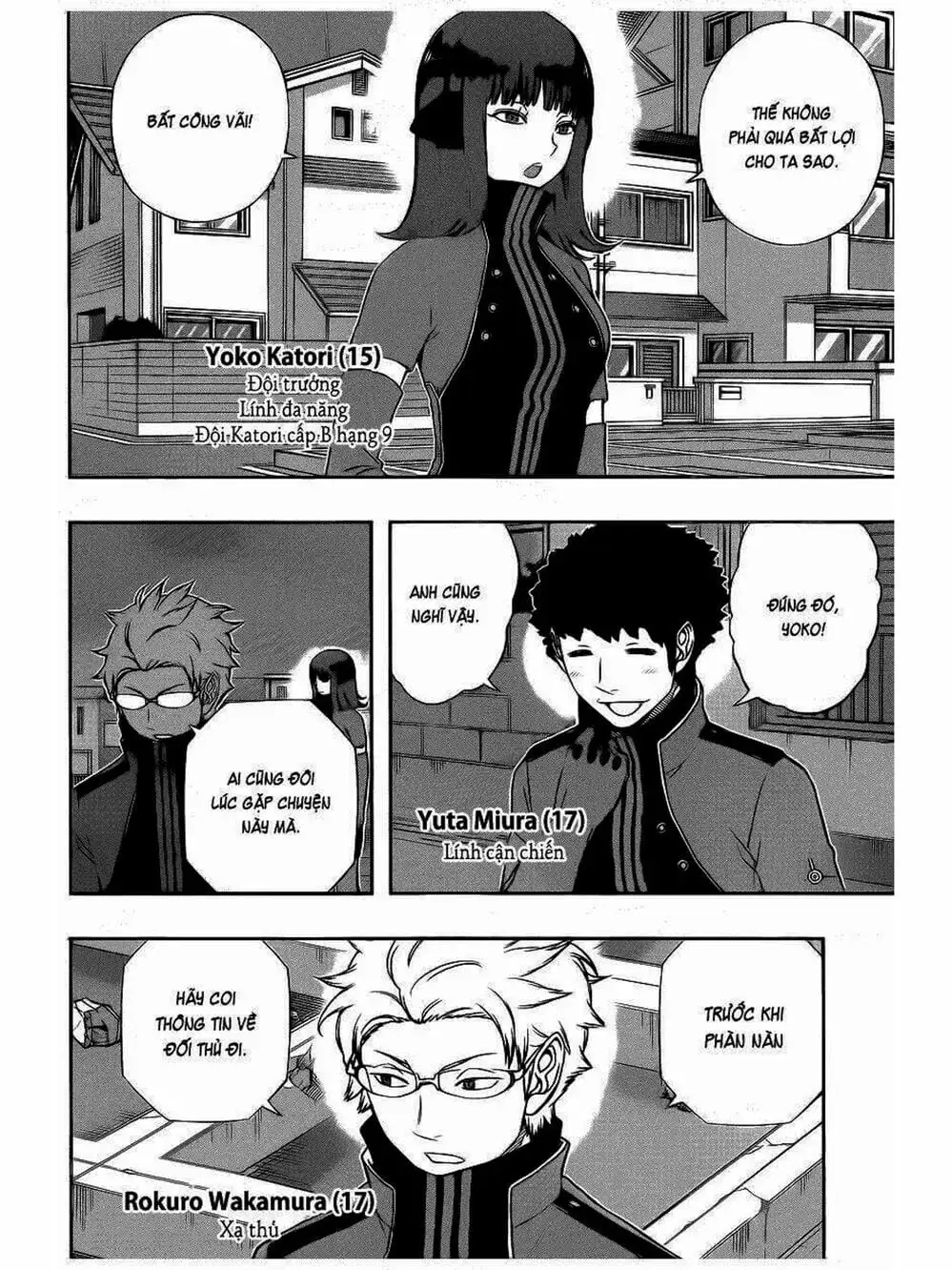 Truyện Tranh Kỷ Nguyên Trigger - World Trigger trang 7