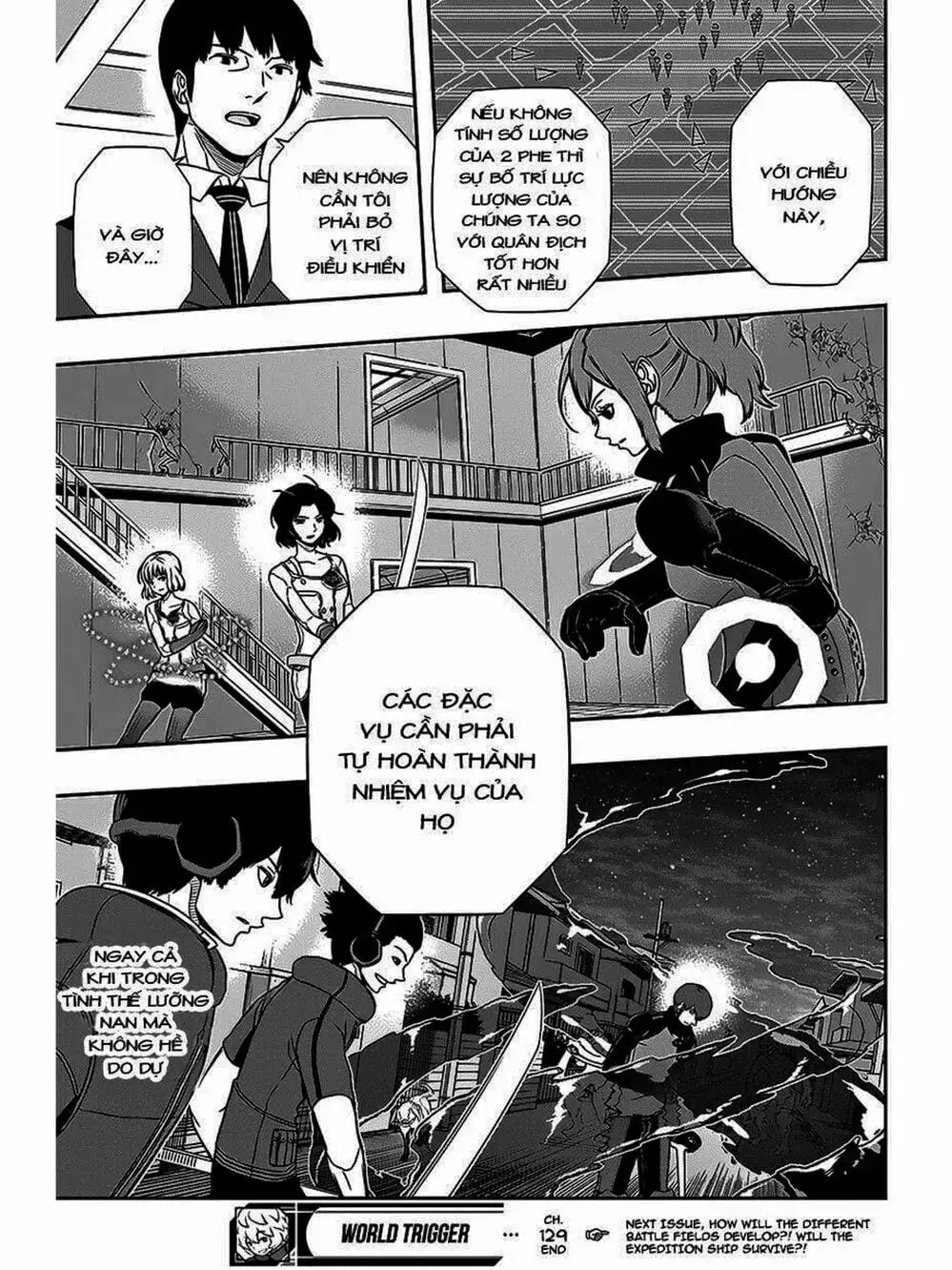 Truyện Tranh Kỷ Nguyên Trigger - World Trigger trang 7