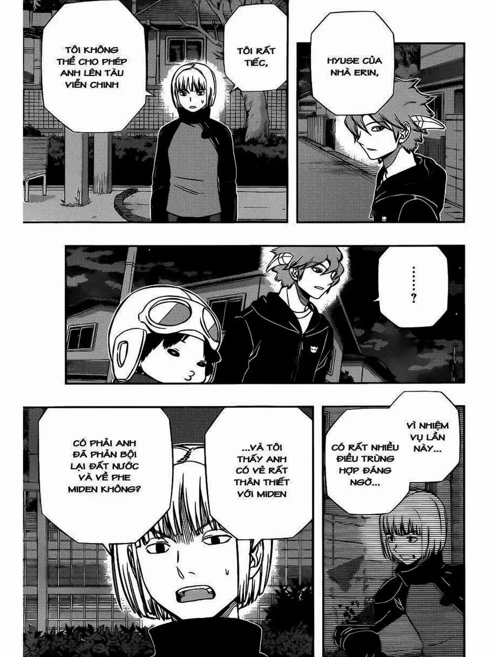 Truyện Tranh Kỷ Nguyên Trigger - World Trigger trang 7