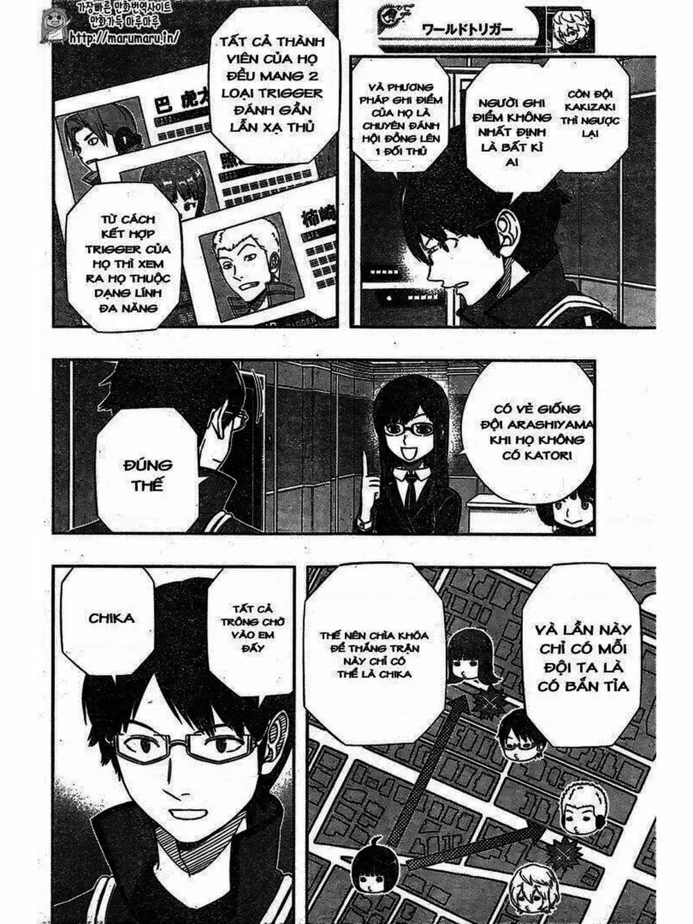 Truyện Tranh Kỷ Nguyên Trigger - World Trigger trang 7