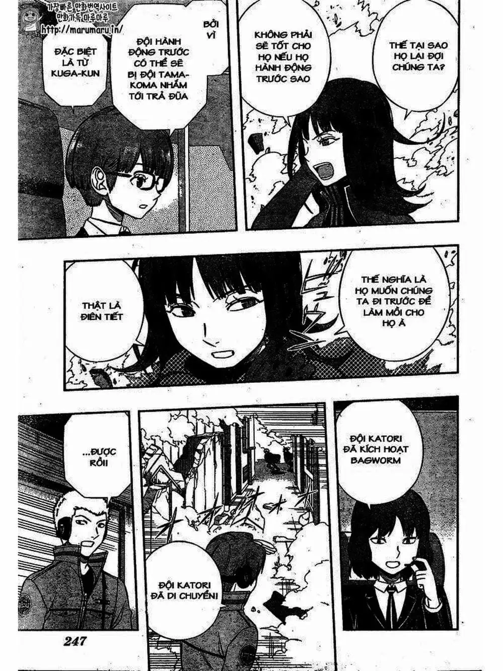 Truyện Tranh Kỷ Nguyên Trigger - World Trigger trang 7