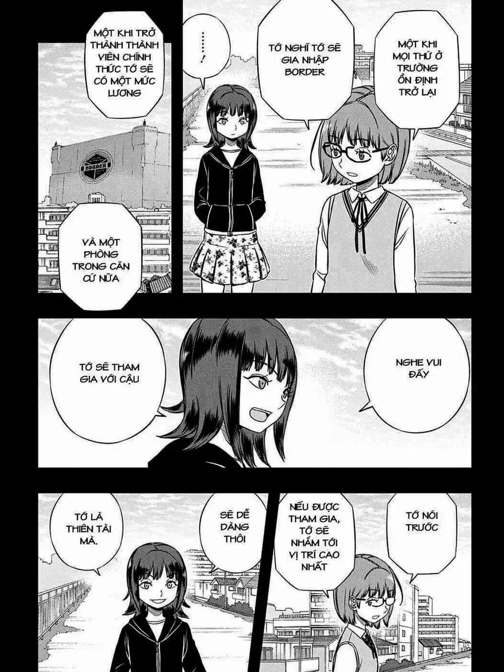 Truyện Tranh Kỷ Nguyên Trigger - World Trigger trang 7