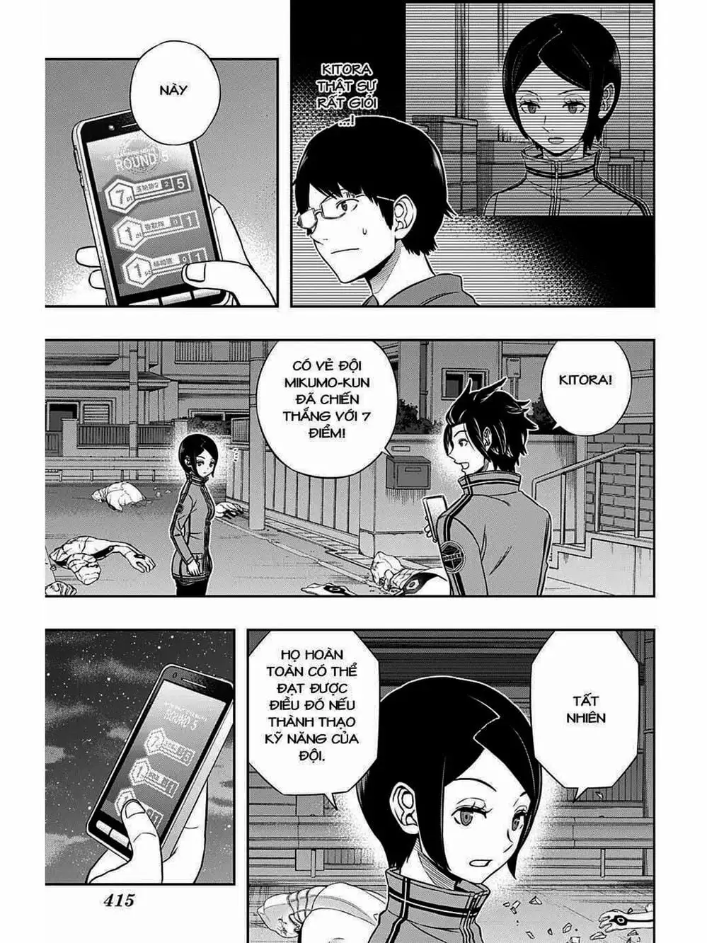 Truyện Tranh Kỷ Nguyên Trigger - World Trigger trang 7