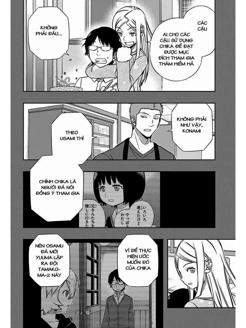 Truyện Tranh Kỷ Nguyên Trigger - World Trigger trang 7