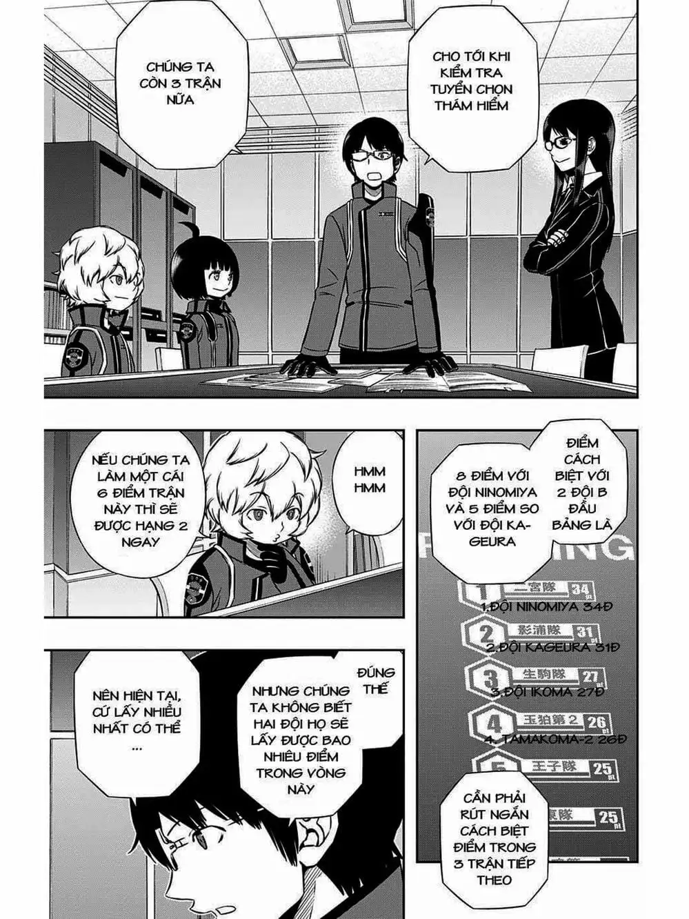 Truyện Tranh Kỷ Nguyên Trigger - World Trigger trang 7