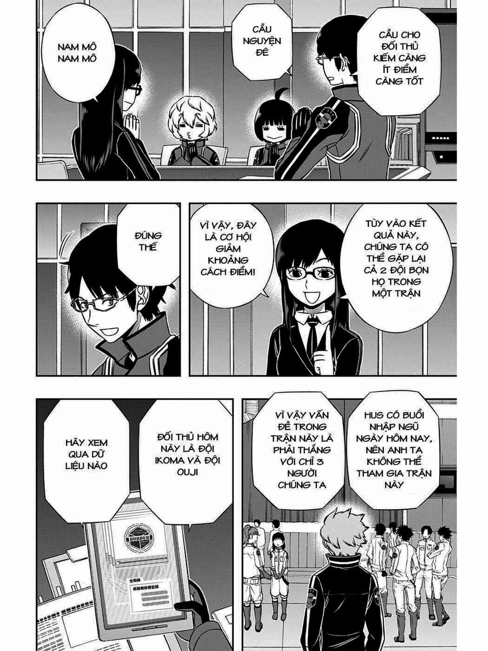 Truyện Tranh Kỷ Nguyên Trigger - World Trigger trang 7