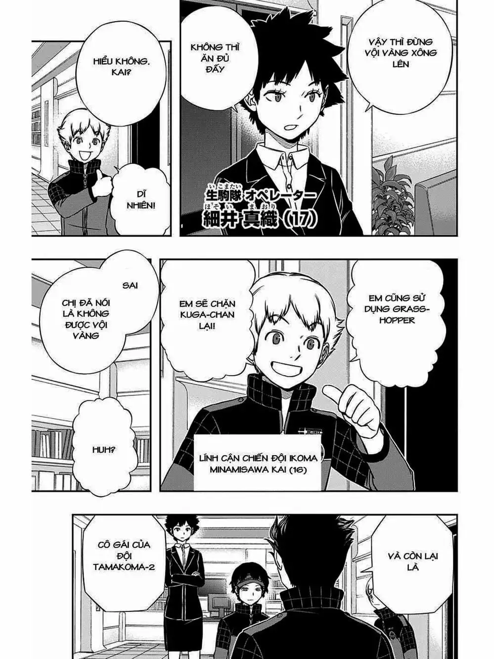 Truyện Tranh Kỷ Nguyên Trigger - World Trigger trang 7