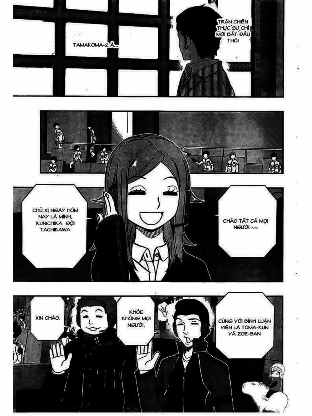 Truyện Tranh Kỷ Nguyên Trigger - World Trigger trang 7