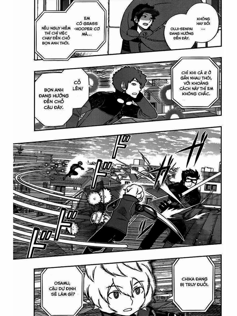 Truyện Tranh Kỷ Nguyên Trigger - World Trigger trang 7