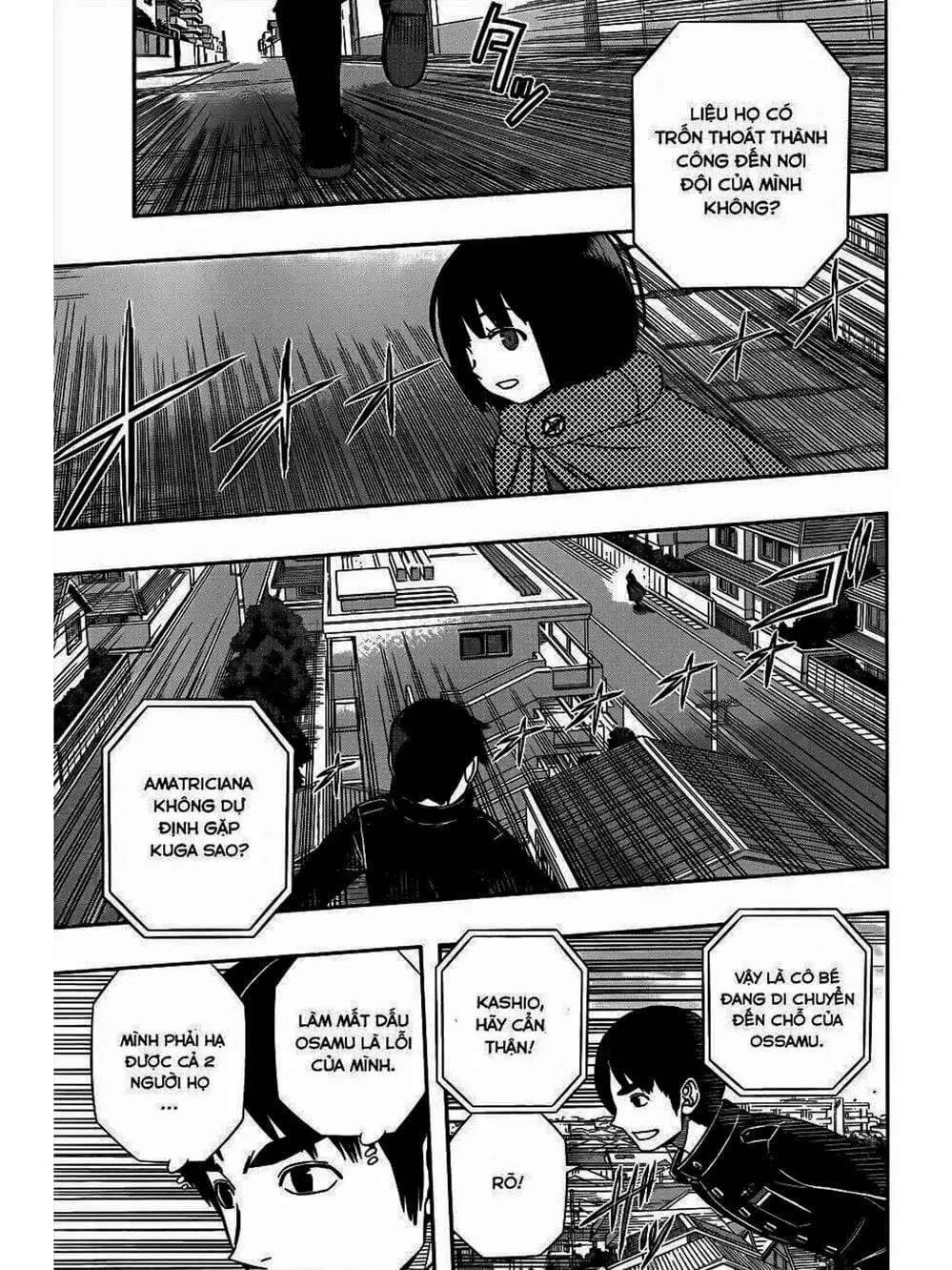 Truyện Tranh Kỷ Nguyên Trigger - World Trigger trang 7