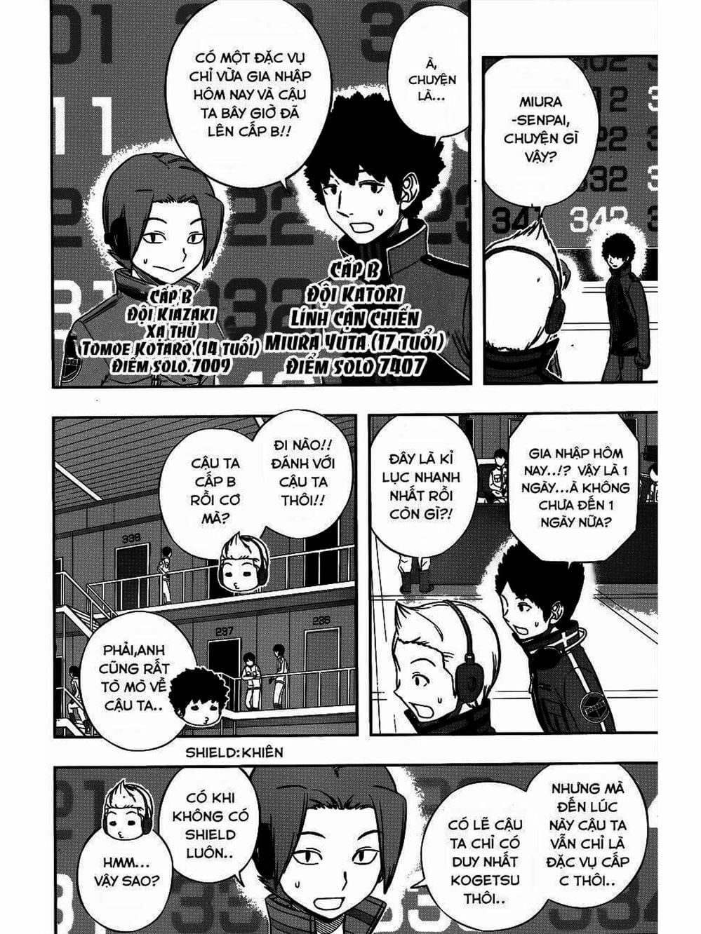 Truyện Tranh Kỷ Nguyên Trigger - World Trigger trang 7