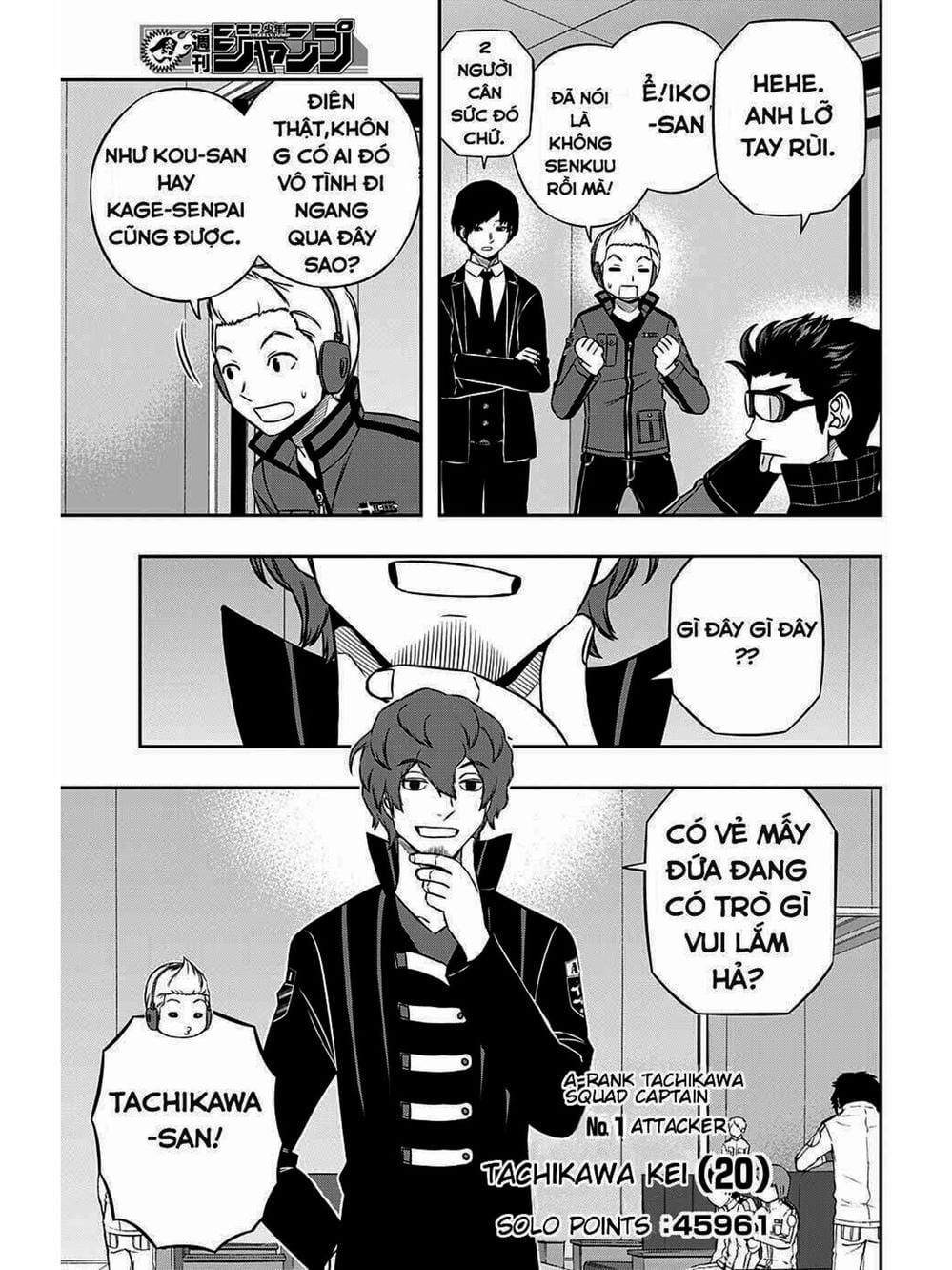 Truyện Tranh Kỷ Nguyên Trigger - World Trigger trang 7