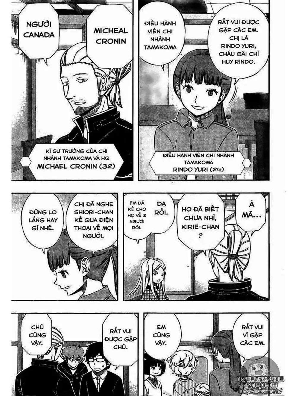 Truyện Tranh Kỷ Nguyên Trigger - World Trigger trang 7