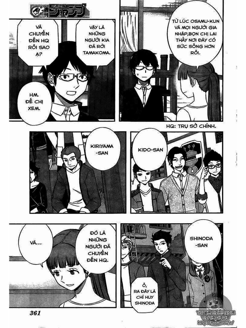 Truyện Tranh Kỷ Nguyên Trigger - World Trigger trang 7