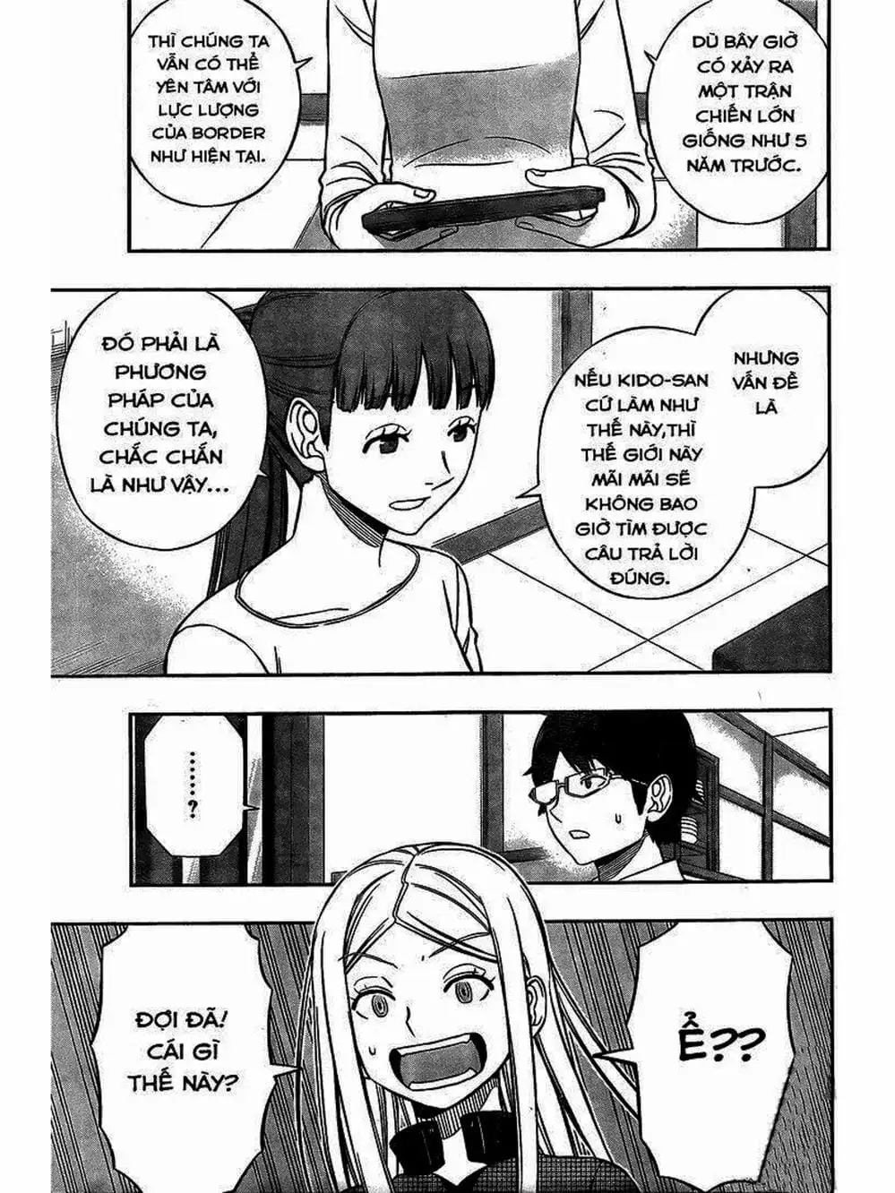 Truyện Tranh Kỷ Nguyên Trigger - World Trigger trang 7