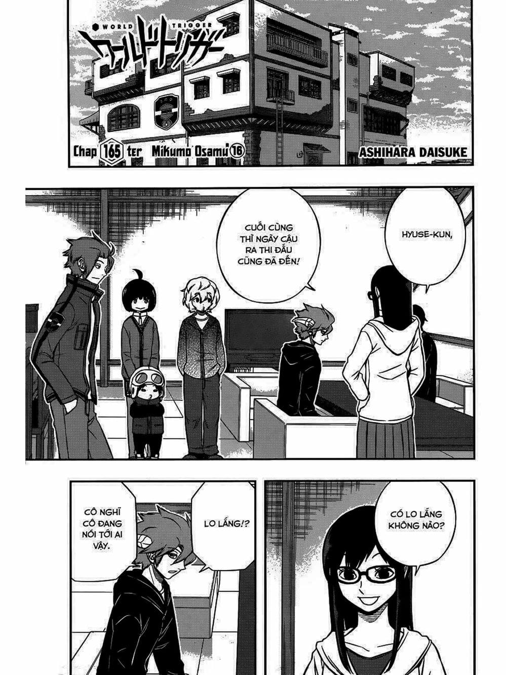 Truyện Tranh Kỷ Nguyên Trigger - World Trigger trang 7