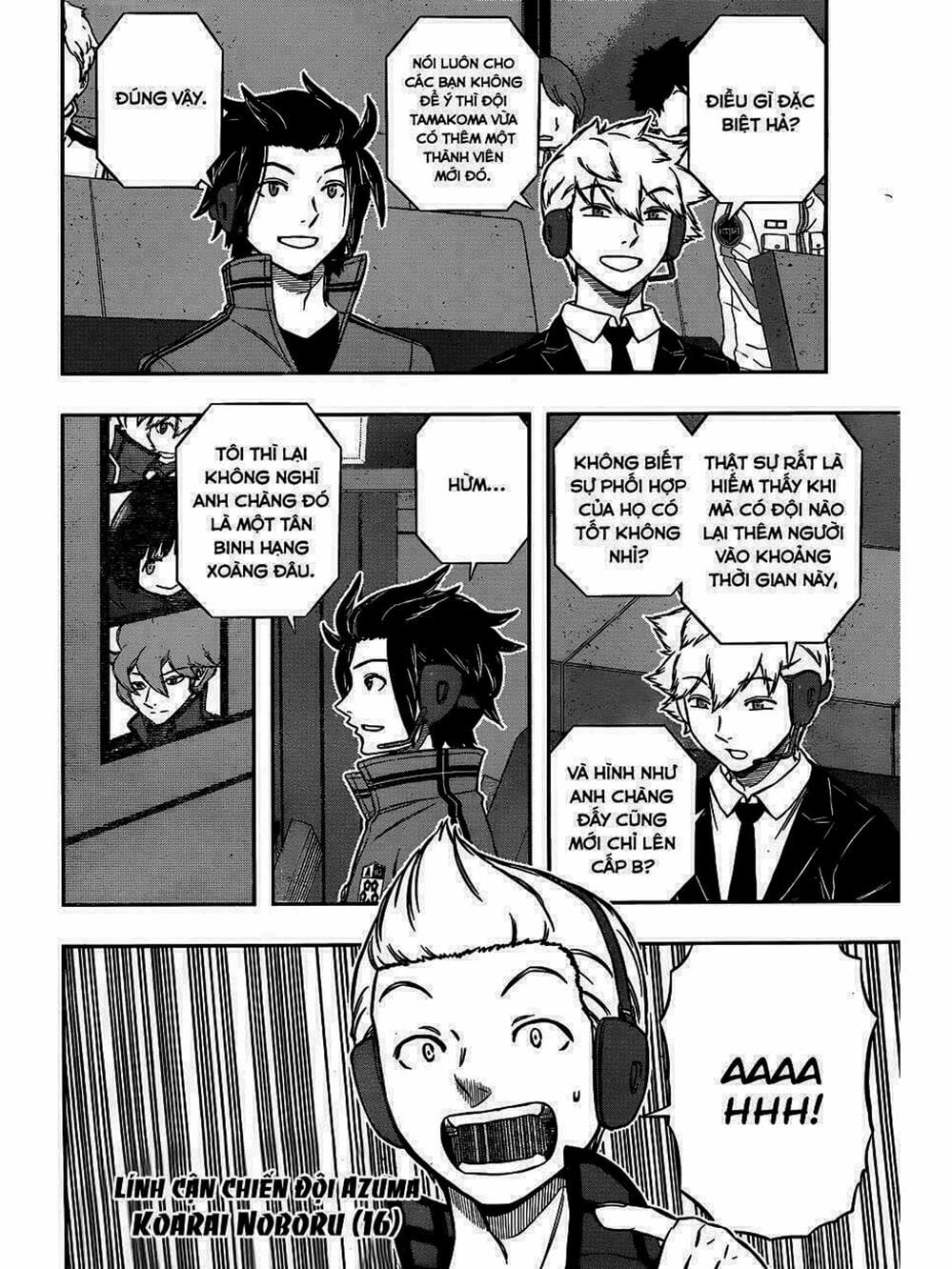 Truyện Tranh Kỷ Nguyên Trigger - World Trigger trang 7