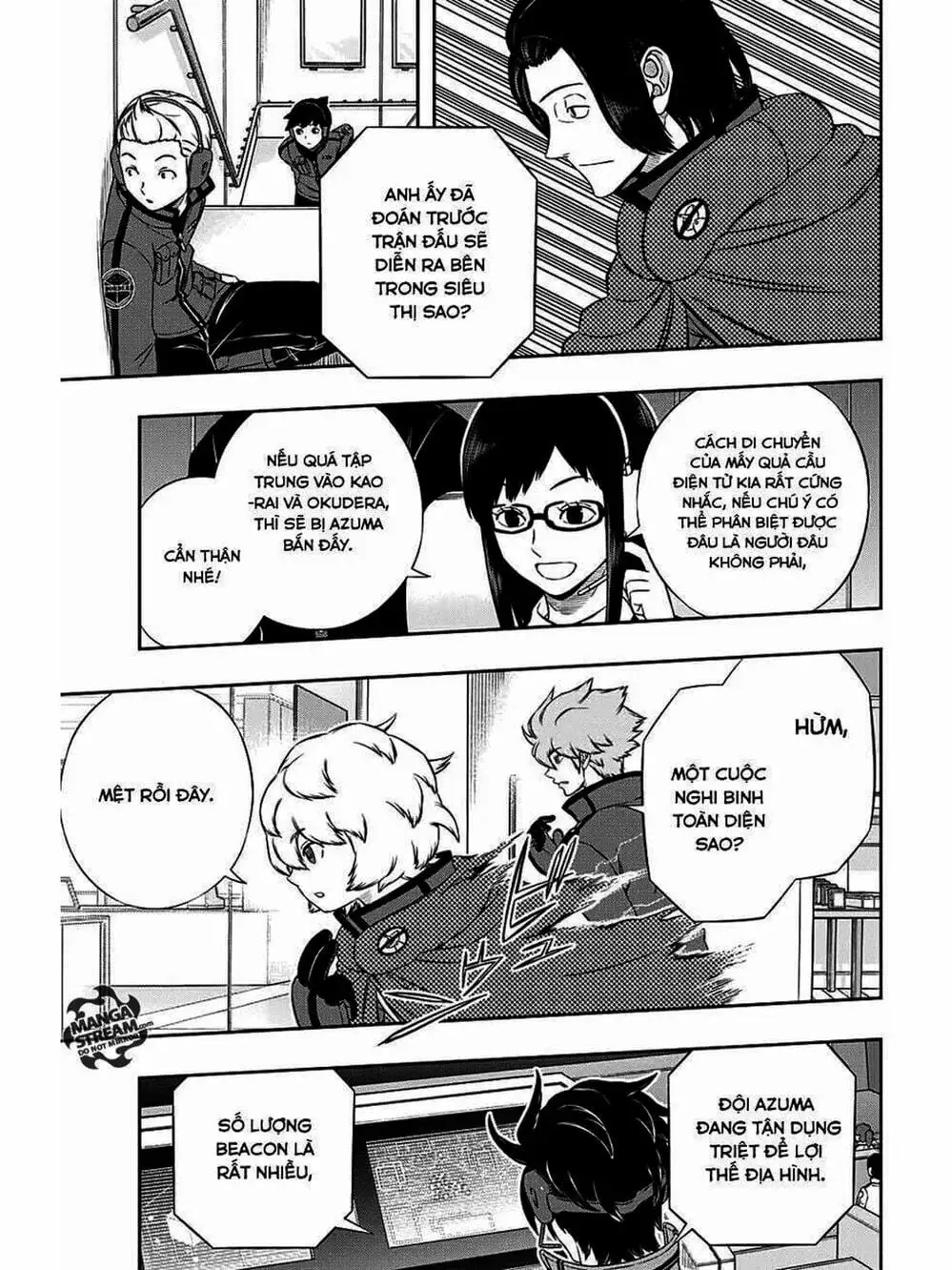Truyện Tranh Kỷ Nguyên Trigger - World Trigger trang 7
