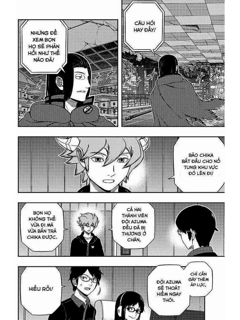 Truyện Tranh Kỷ Nguyên Trigger - World Trigger trang 7