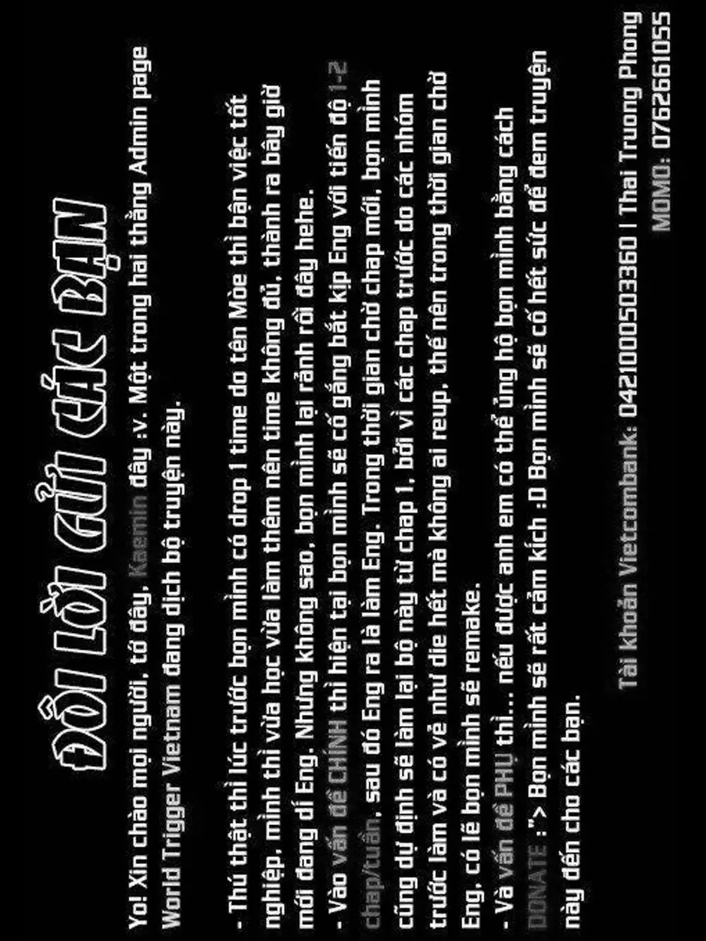 Truyện Tranh Kỷ Nguyên Trigger - World Trigger trang 7