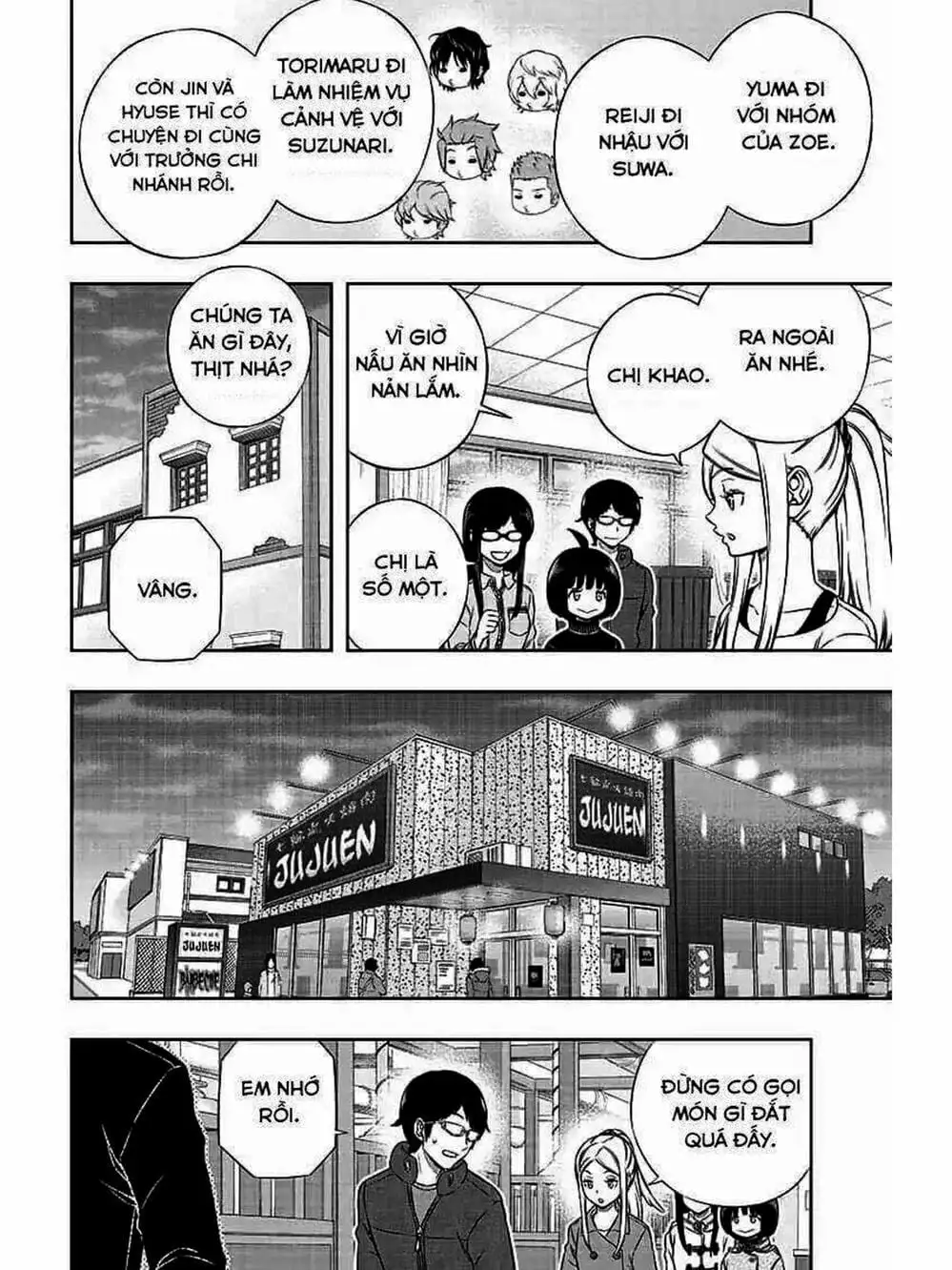 Truyện Tranh Kỷ Nguyên Trigger - World Trigger trang 7