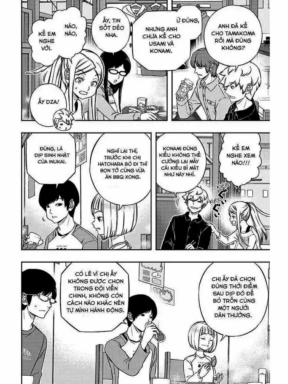 Truyện Tranh Kỷ Nguyên Trigger - World Trigger trang 7