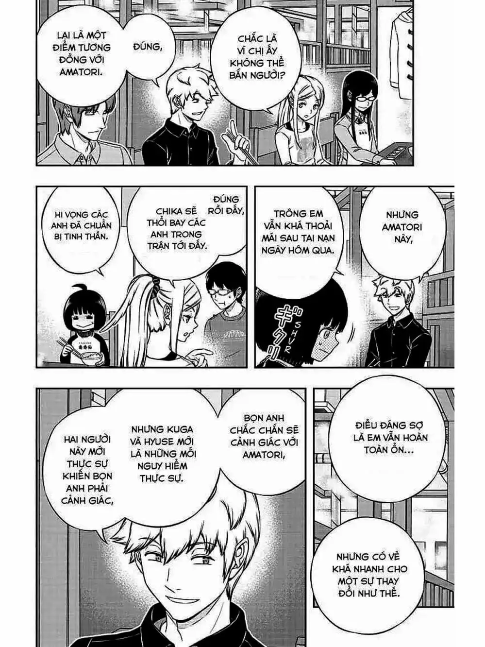 Truyện Tranh Kỷ Nguyên Trigger - World Trigger trang 7