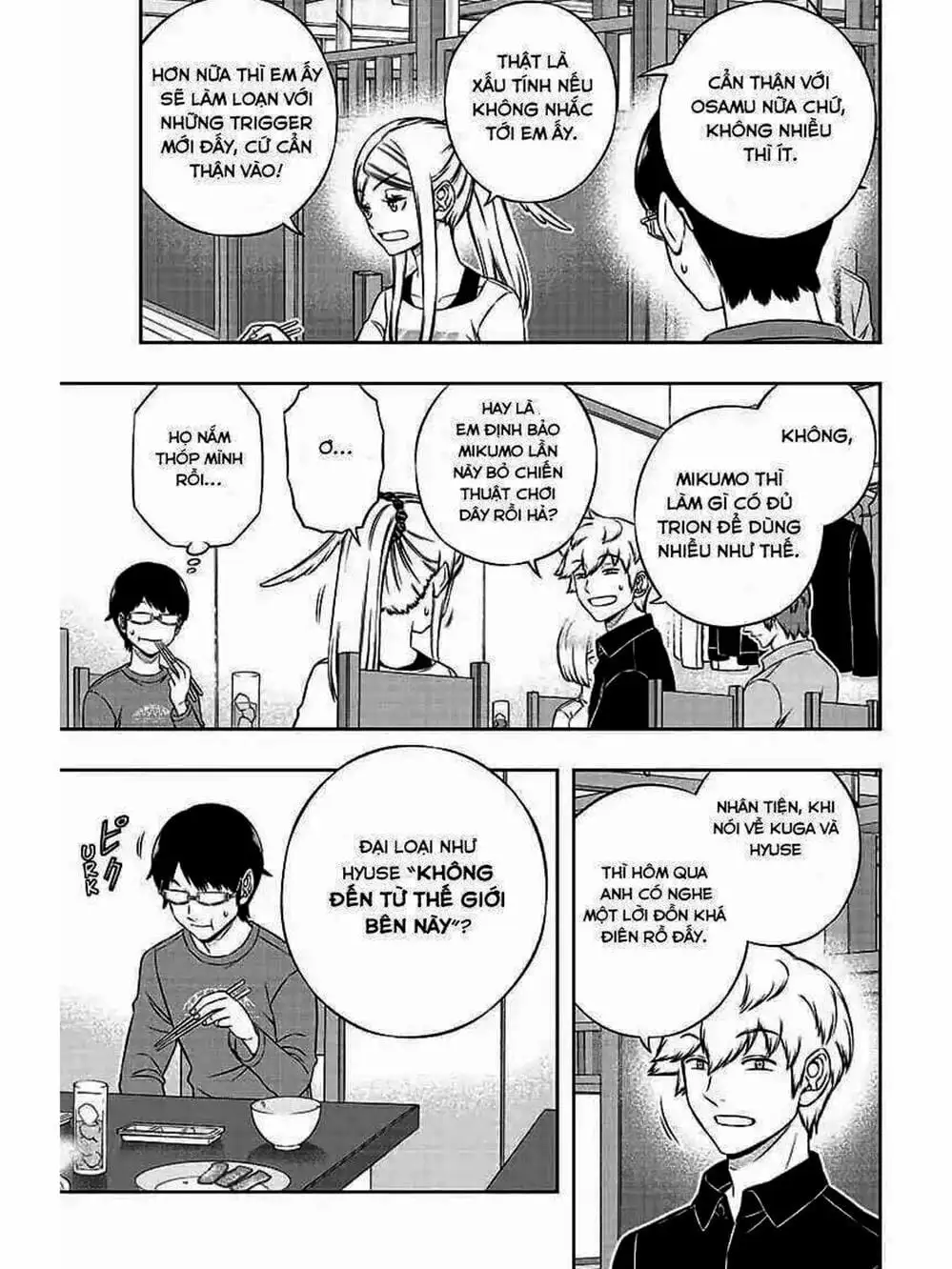 Truyện Tranh Kỷ Nguyên Trigger - World Trigger trang 7