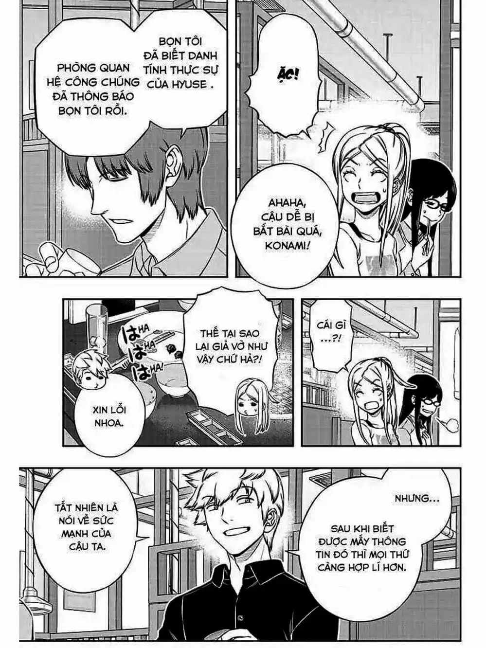 Truyện Tranh Kỷ Nguyên Trigger - World Trigger trang 7