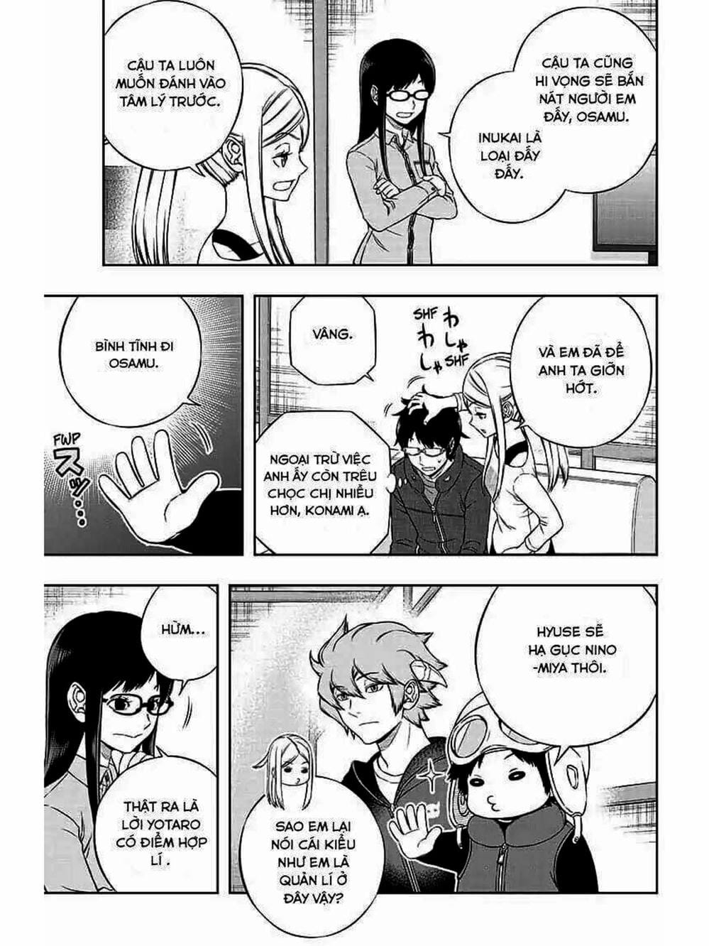 Truyện Tranh Kỷ Nguyên Trigger - World Trigger trang 7