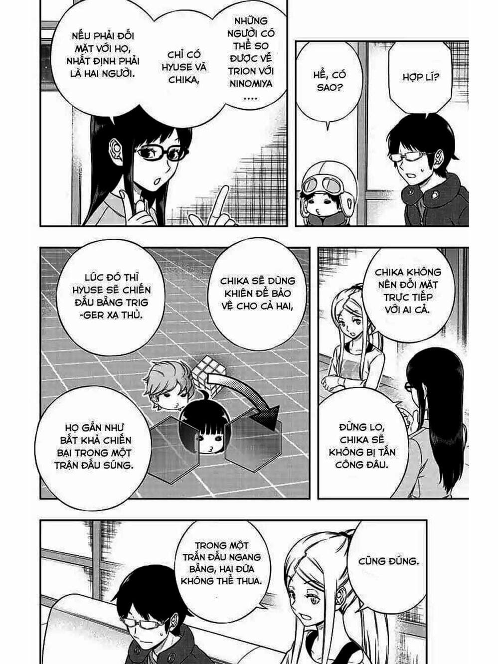 Truyện Tranh Kỷ Nguyên Trigger - World Trigger trang 7