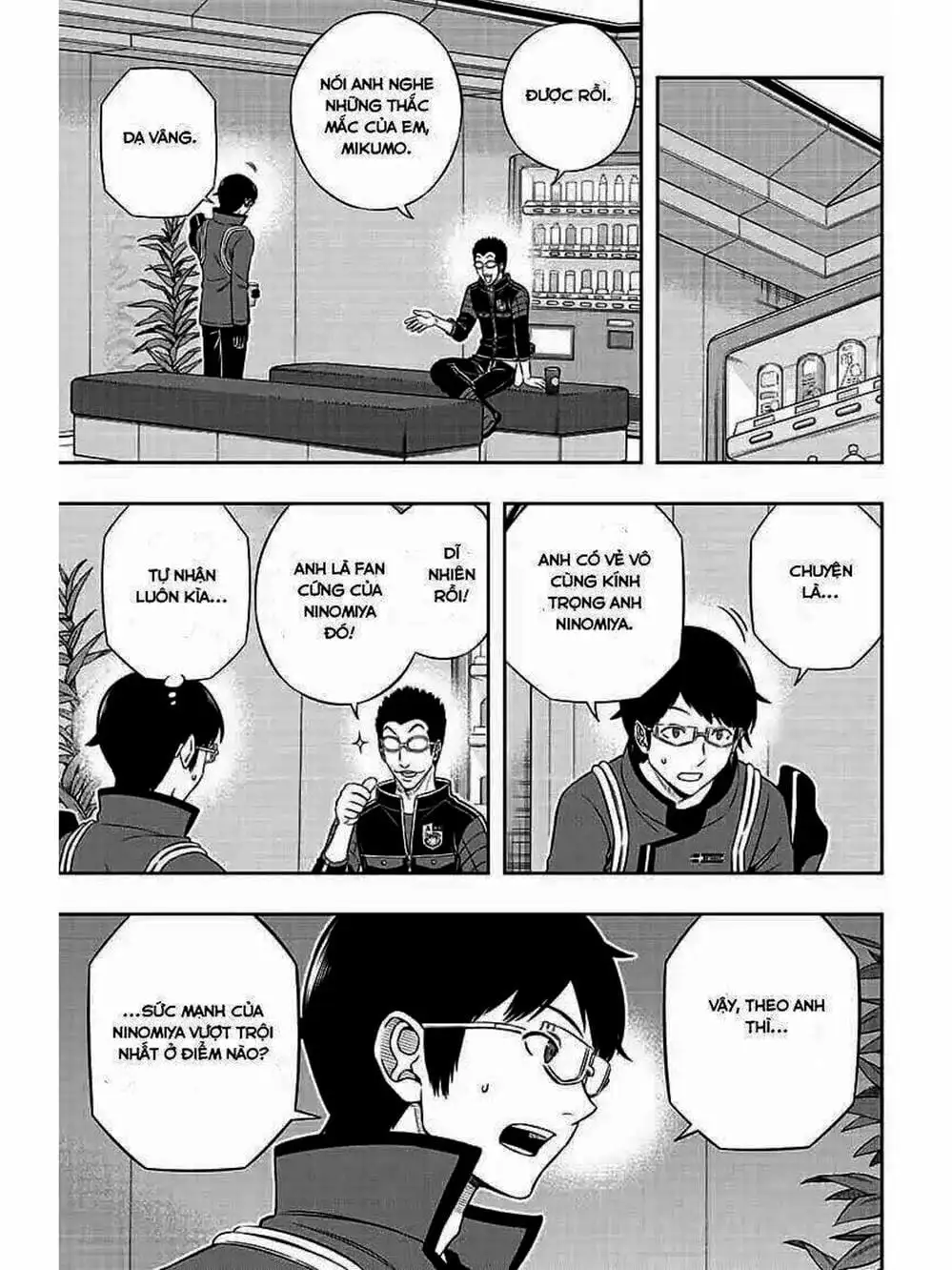 Truyện Tranh Kỷ Nguyên Trigger - World Trigger trang 7