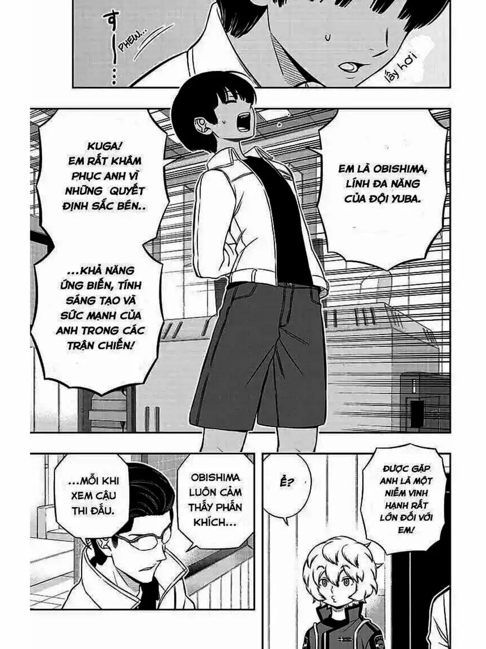 Truyện Tranh Kỷ Nguyên Trigger - World Trigger trang 7