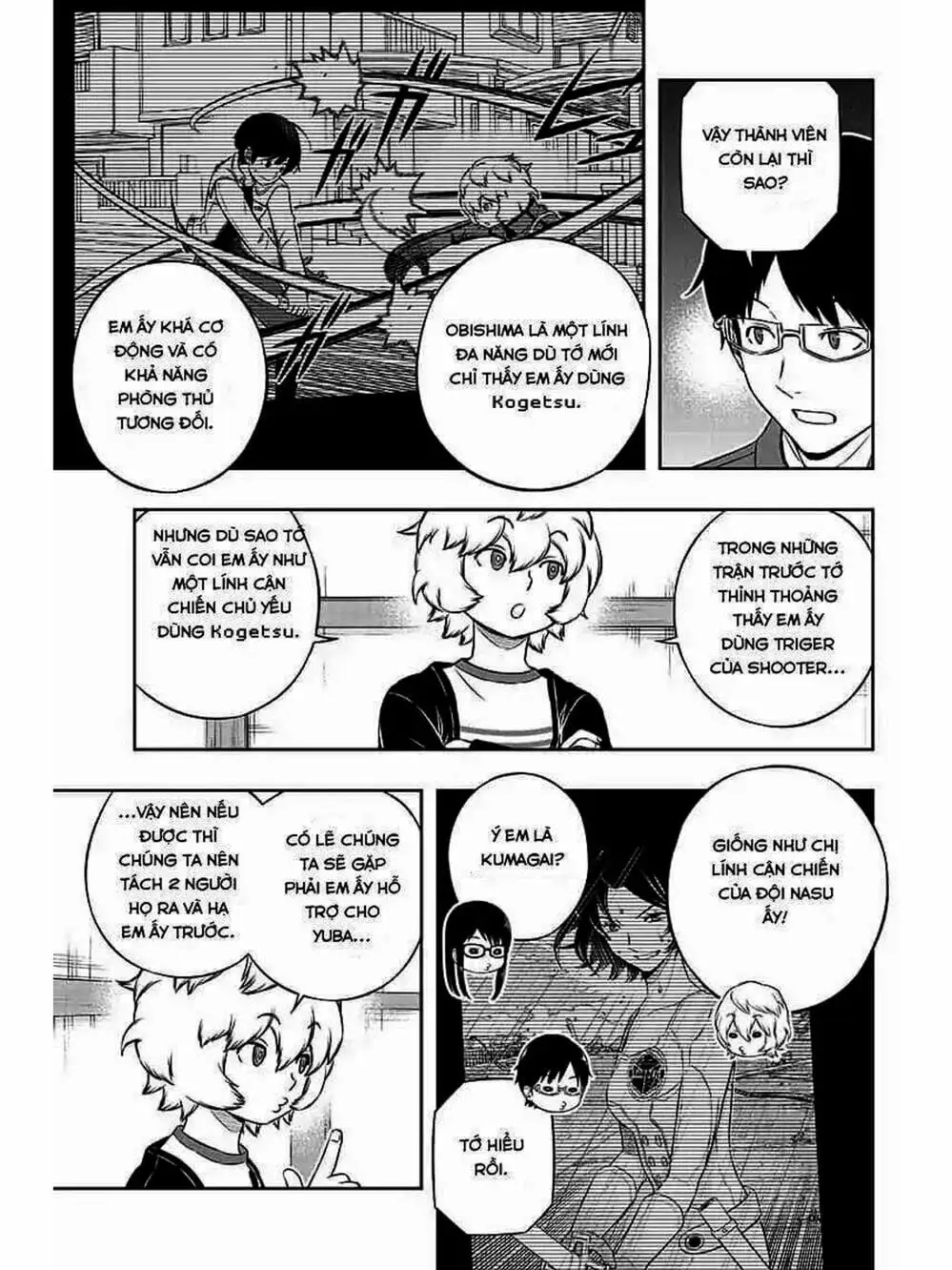 Truyện Tranh Kỷ Nguyên Trigger - World Trigger trang 7