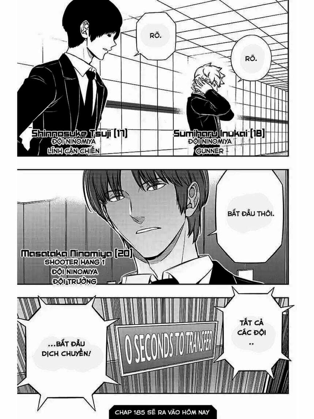 Truyện Tranh Kỷ Nguyên Trigger - World Trigger trang 7