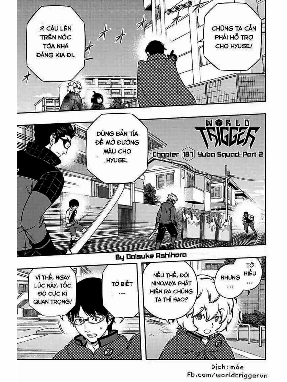 Truyện Tranh Kỷ Nguyên Trigger - World Trigger trang 7