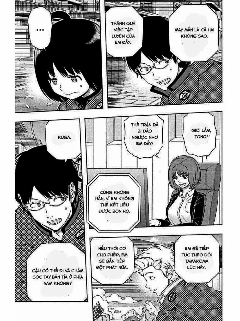 Truyện Tranh Kỷ Nguyên Trigger - World Trigger trang 7